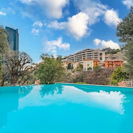 Vue Mer & Tour Odeon - Piscine - Parking - Av ボーソレイユ エクステリア 写真